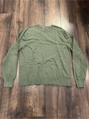Goodfellow & Co. Men's medium Olive Green Crewneck Sweater